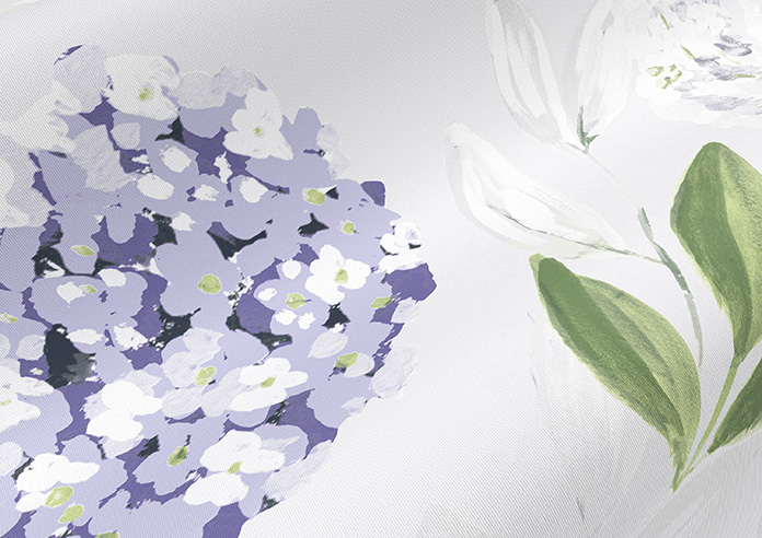 Hydrangea, Violet - Twist&Fit Roller Blind - Image 4